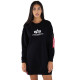 Alpha Industries Γυναικείο φόρεμα Basic Oversized Long Sweatshirt